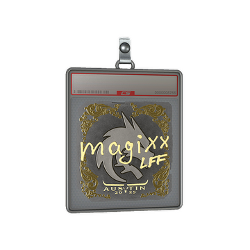 Sticker Slab | magixx (Gold) | Austin 2025