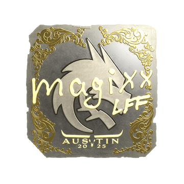 Sticker | magixx (Gold) | Austin 2025