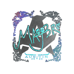 Sticker | MAJ3R (Holo) | Austin 2025