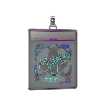 Sticker Slab | MAJ3R (Holo) | Austin 2025