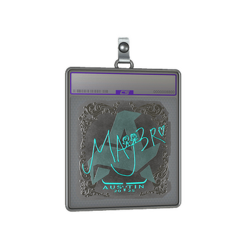 Sticker Slab | MAJ3R (Foil) | Austin 2025