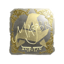 Sticker | MAJ3R (Gold) | Austin 2025