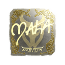 Sticker | Maka (Gold) | Austin 2025