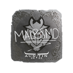 Sticker | malbsMd (Foil) | Austin 2025