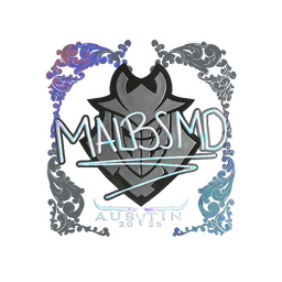 Sticker | malbsMd (Holo) | Austin 2025