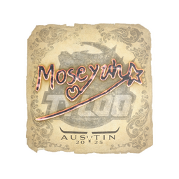 Sticker | Moseyuh | Austin 2025