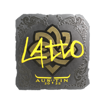 Sticker | latto (Foil) | Austin 2025