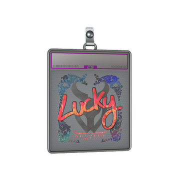 Sticker Slab | Lucky (Holo) | Austin 2025