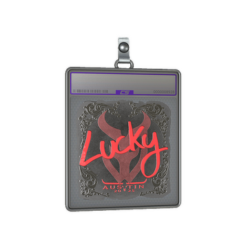Sticker Slab | Lucky (Foil) | Austin 2025