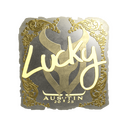 Sticker | Lucky (Gold) | Austin 2025
