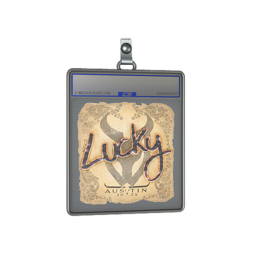 Sticker Slab | Lucky | Austin 2025