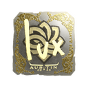 Sticker | lux (Gold) | Austin 2025