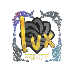 Sticker | lux (Holo) | Austin 2025