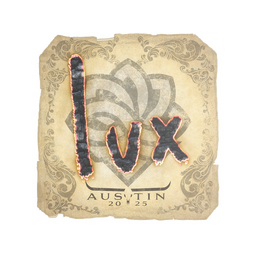 Sticker | lux | Austin 2025