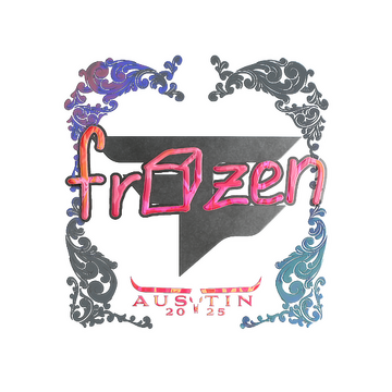 Sticker | frozen (Holo) | Austin 2025