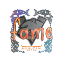 Sticker | fame (Holo) | Austin 2025