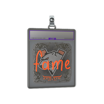 Sticker Slab | fame (Foil) | Austin 2025