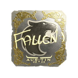 Sticker | FalleN (Gold) | Austin 2025