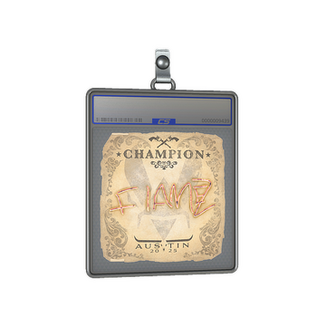 Sticker Slab | FlameZ (Champion) | Austin 2025