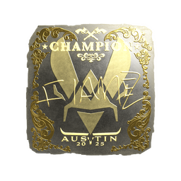 Sticker | FlameZ (Gold, Champion) | Austin 2025