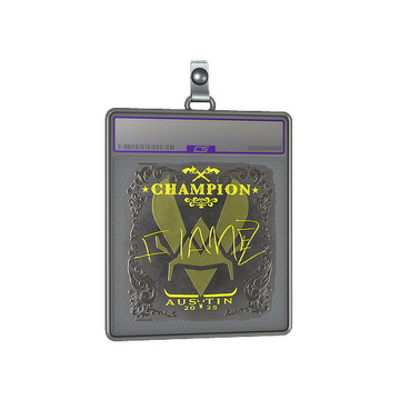 Sticker Slab | FlameZ (Foil, Champion) | Austin 2025