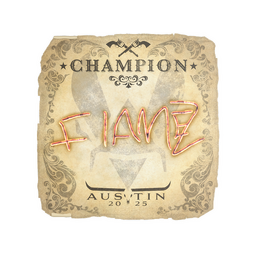 Sticker | FlameZ (Champion) | Austin 2025