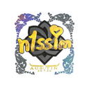 Sticker | n1ssim (Holo) | Austin 2025
