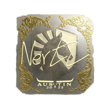 Sticker | NertZ (Gold) | Austin 2025