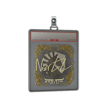 Sticker Slab | NertZ (Gold) | Austin 2025