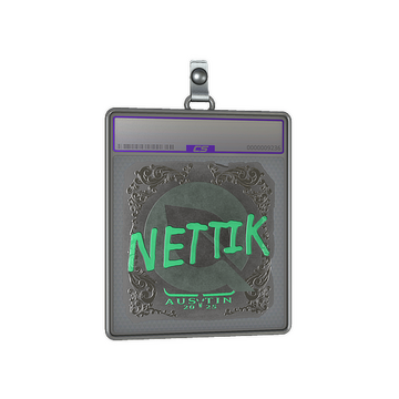 Sticker Slab | nettik (Foil) | Austin 2025