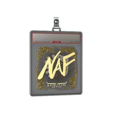 Sticker Slab | NAF (Gold) | Austin 2025