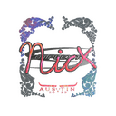 Sticker | nicx (Holo) | Austin 2025