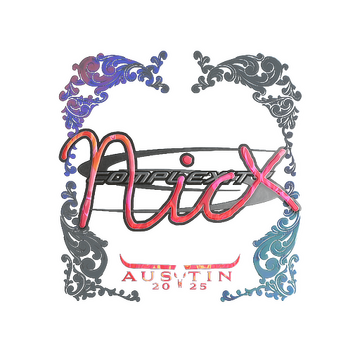 Sticker | nicx (Holo) | Austin 2025
