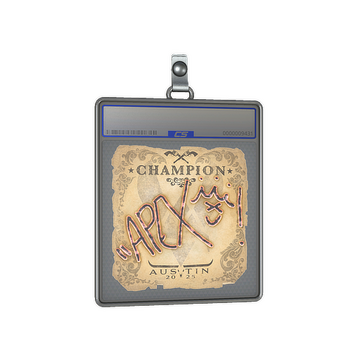 Sticker Slab | apEX (Champion) | Austin 2025