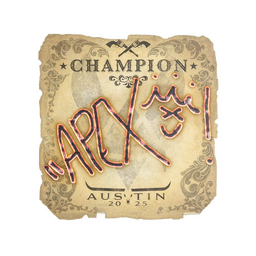 Sticker | apEX (Champion) | Austin 2025