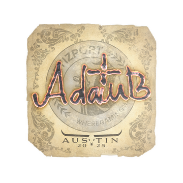 Sticker | adamb | Austin 2025
