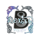 Sticker | alex666 (Holo) | Austin 2025