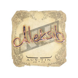 Sticker | Aleksib | Austin 2025