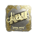 Sticker | Aleksib (Gold) | Austin 2025
