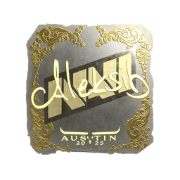 Sticker | Aleksib (Gold) | Austin 2025
