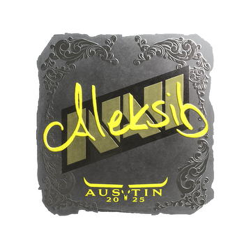 Sticker | Aleksib (Foil) | Austin 2025