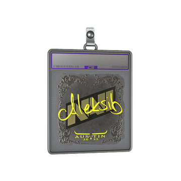 Sticker Slab | Aleksib (Foil) | Austin 2025