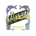 Sticker | Aleksib (Holo) | Austin 2025