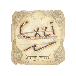 Sticker | Cxzi | Austin 2025
