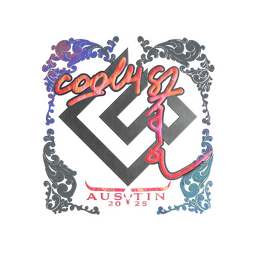 Sticker | cool4st (Holo) | Austin 2025