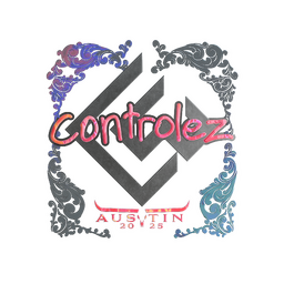 Sticker | controlez (Holo) | Austin 2025