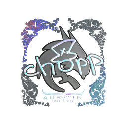 Sticker | chopper (Holo) | Austin 2025