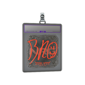 Sticker Slab | br0 (Foil) | Austin 2025