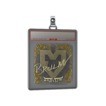 Sticker Slab | Brollan (Gold) | Austin 2025