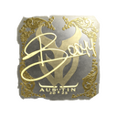 Sticker | bodyy (Gold) | Austin 2025